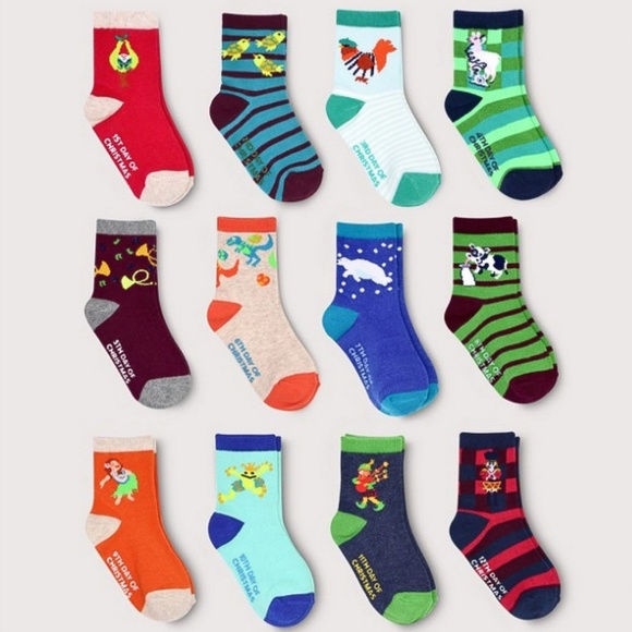 🎄Only 1 left! 12 Days of Christmas Socks - Picture 3 of 5